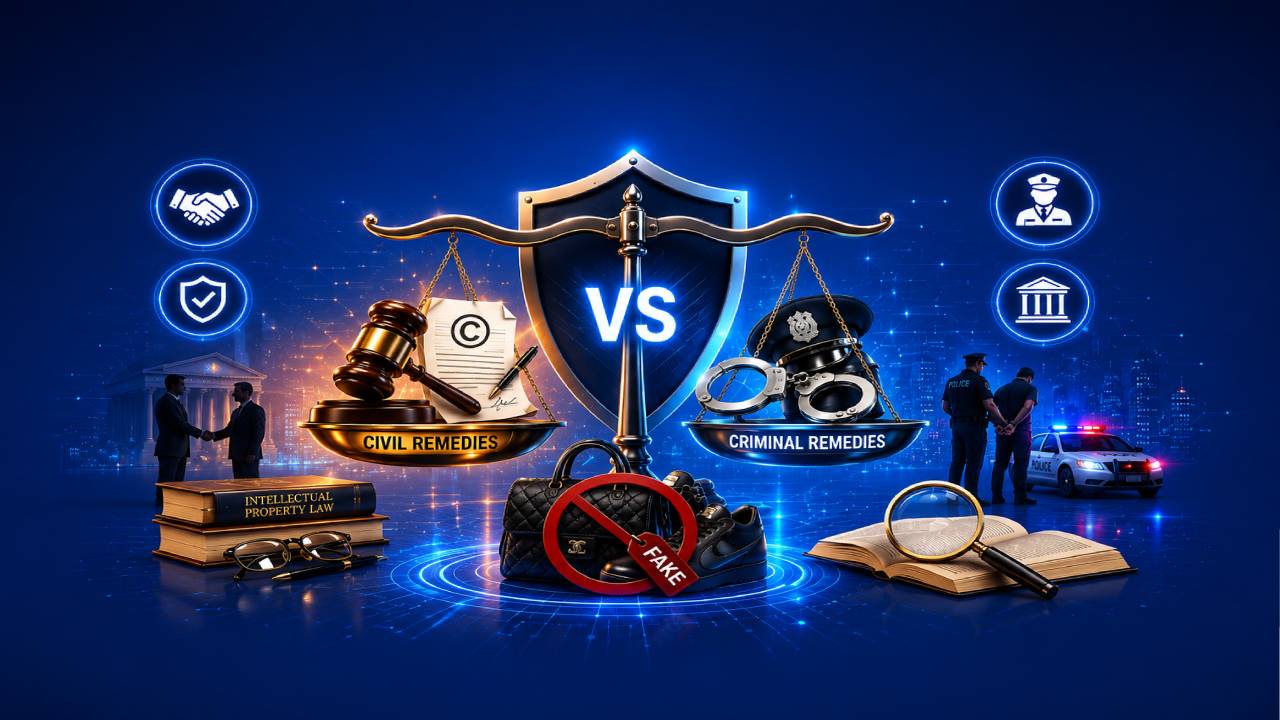 Civil vs Criminal Remedies in Anti-Counterfeiting Cases: What Should You Choose?